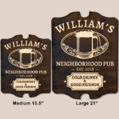 Good Friends Signature Series Bar Sign (Sizes)
