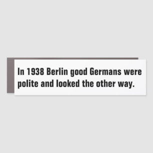 Good German Car Magnet