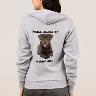 Good Girl Chocolate Lab Hoodie