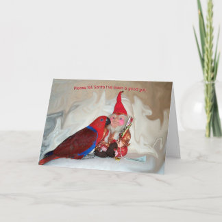 Good Girl Holiday Card
