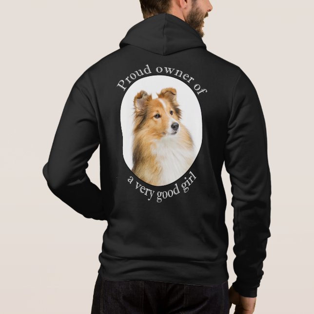 Good Girl Sheltie Hoodie (Back)