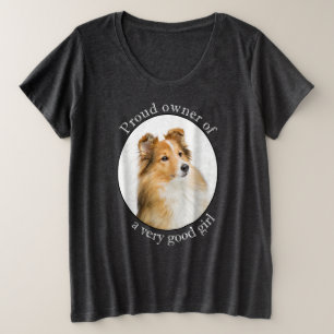 Good Girl Sheltie Plus Size T-Shirt