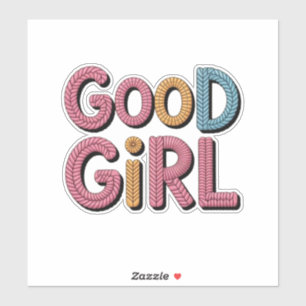 Good Girl Sticker