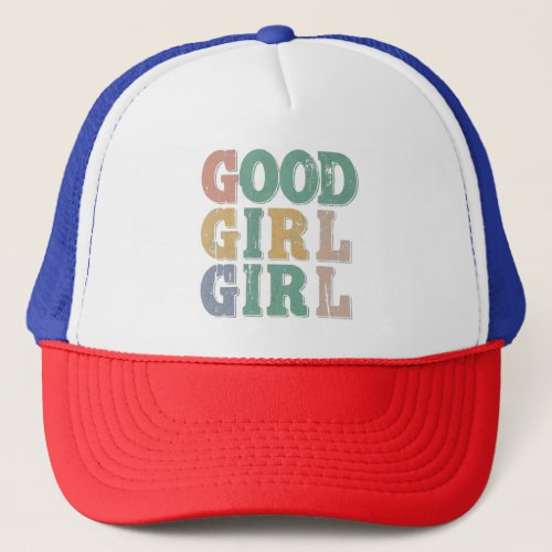 GOOD GIRL STYLISH TRUCKER HAT