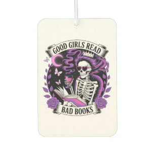 Good Girls Read Bad Books Air Freshener