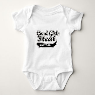 Good Girls Steal (black) Baby Bodysuit