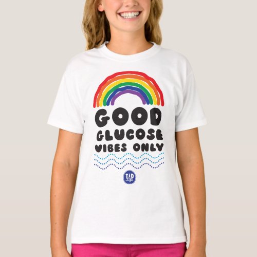 Good Glucose Girls Ruffle Hem T_Shirt