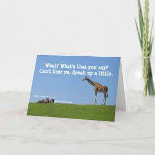 Good gnus! Father's Day Card
