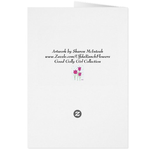 Good Golly Girl Cards for All Occasions (Back)