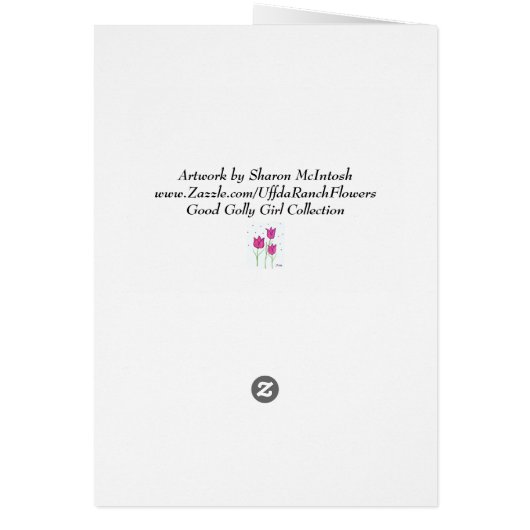 Good Golly Girl Cards for All Occasions (Back)