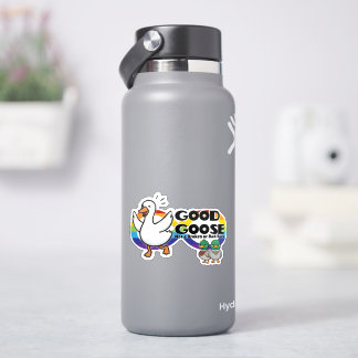 Good Goose Not a Duck Sticker
