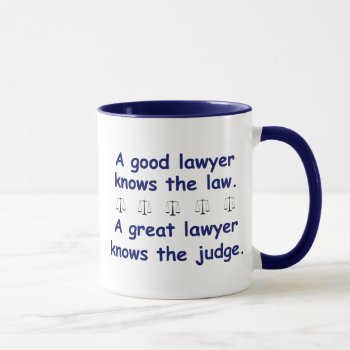 Good/great Lawyer Mug by worldshop at Zazzle