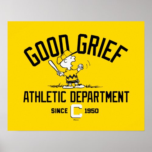 Good Grief Athletic Department Poster