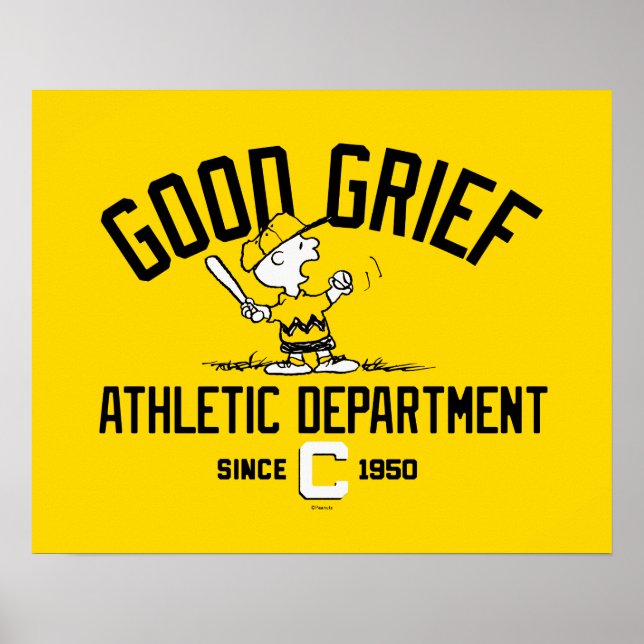 Good Grief Athletic Department Poster (Front)