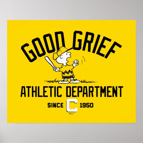 Good Grief Athletic Department Poster