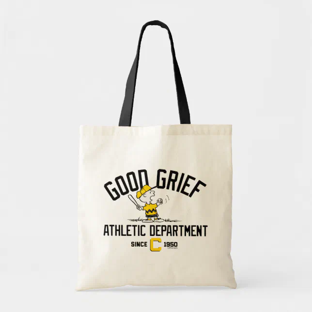 Good Grief Athletic Department Tote Bag | Zazzle