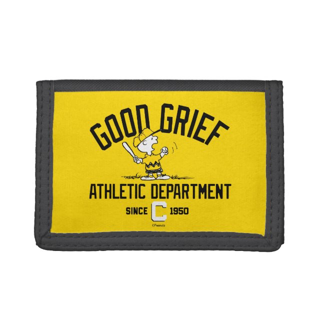 Good Grief Athletic Department Trifold Wallet (Front)