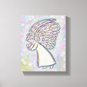 Good Guardian Angel Painting Wrapped Canvas Art