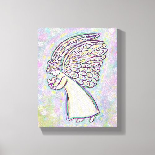 Good Guardian Angel Painting Wrapped Canvas Art