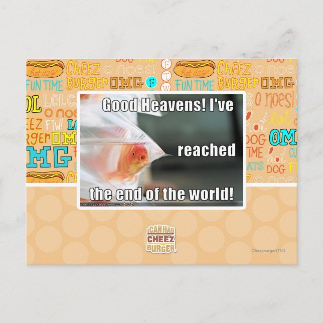 Good Heavens! Postcard (Front)