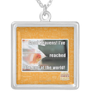 Good Heavens! Silver Plated Necklace