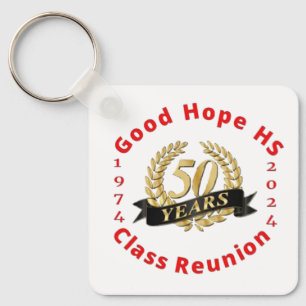 Good Hope High School 50th Year class Reunion Cap Keychain