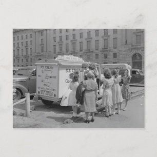 Good Humor Ice Cream Truck Postcard