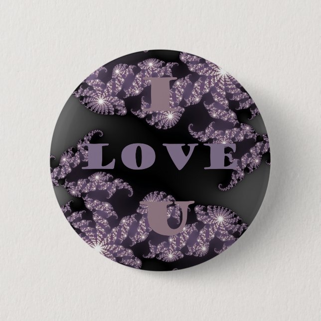 Good   I Love You Button (Front)