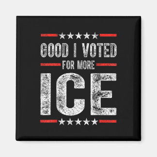 Good I Voted For More Ice Patriotic 1 Magnet
