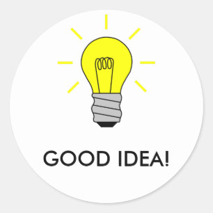 GOOD IDEA! CLASSIC ROUND STICKER