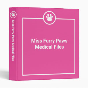 Good Ideas   Binder   Pet   Hot Pink
