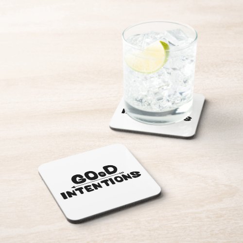 Good Intentions Beverage Coaster