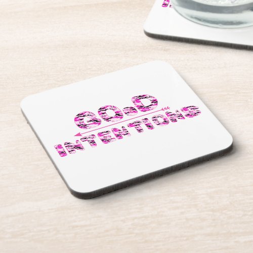 Good Intentions Beverage Coaster