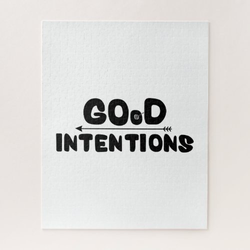 Good Intentions Jigsaw Puzzle
