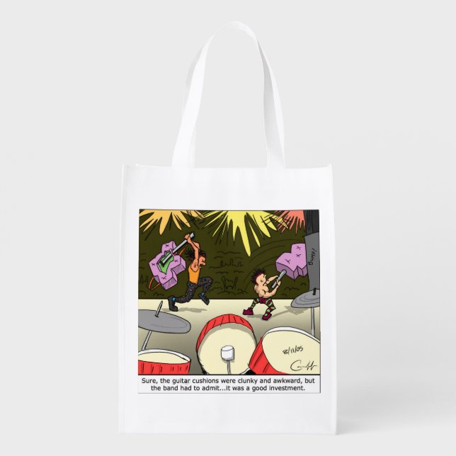 "Good Investment" Grocery Bag (Back)
