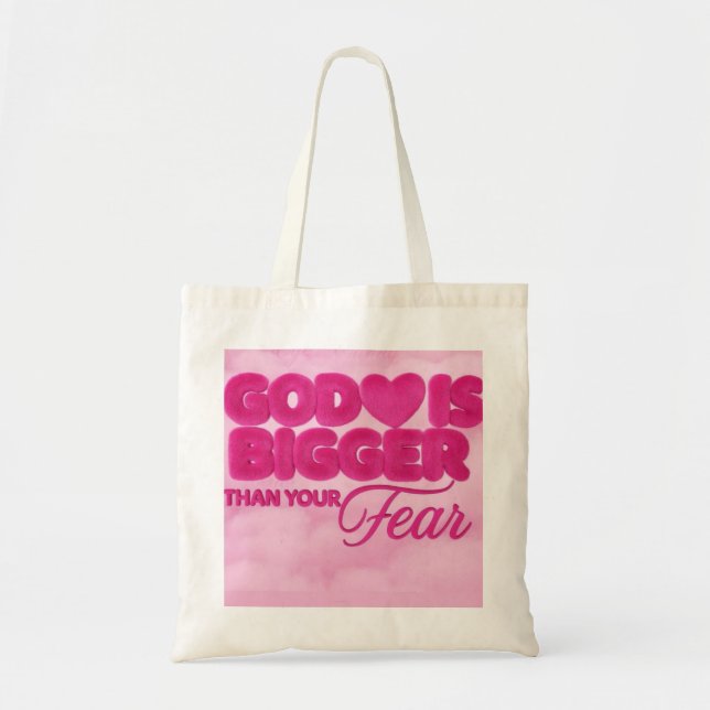 Good is bigger than your fear (TOTE bag) Tote Bag (Front)