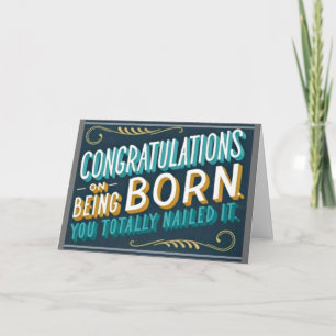 GOOD JOB AND HAPPY **21st** BIRTHDAY Card