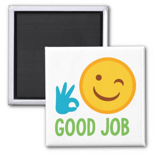 Good Job Emoji Magnet