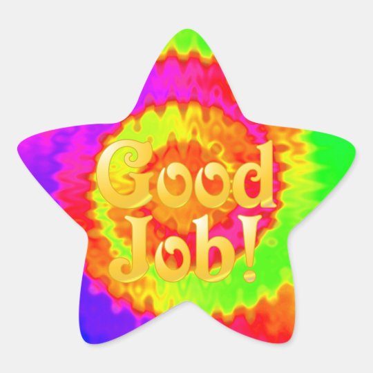 Good Job Star Stickers | Zazzle.com