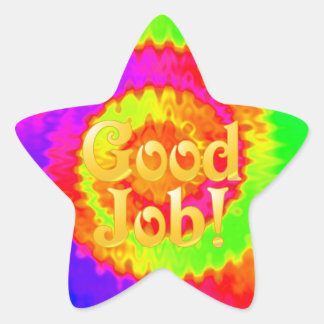 Good Job Stars Stickers | Zazzle