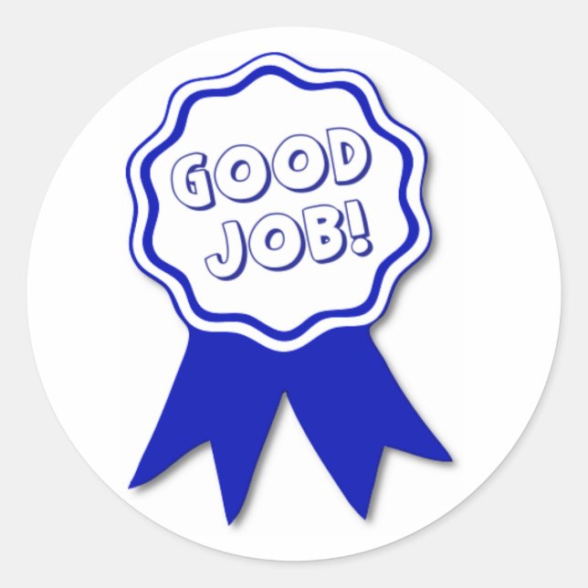 Good Job Sticker (Front)