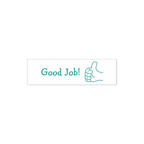 Good Job Thumbs Up Self_inking Stamp