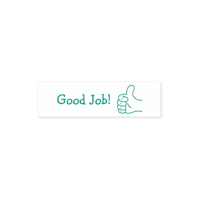 Good Job, Thumbs Up Self-inking Stamp (Design)