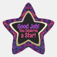 Good Job! Star Sticker