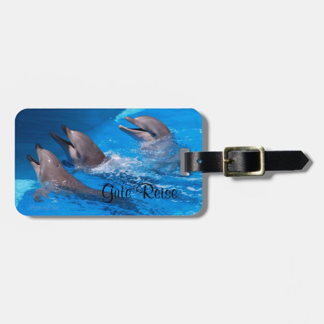 "Good journey" by mysteryella Luggage Tag (Front Horizontal)