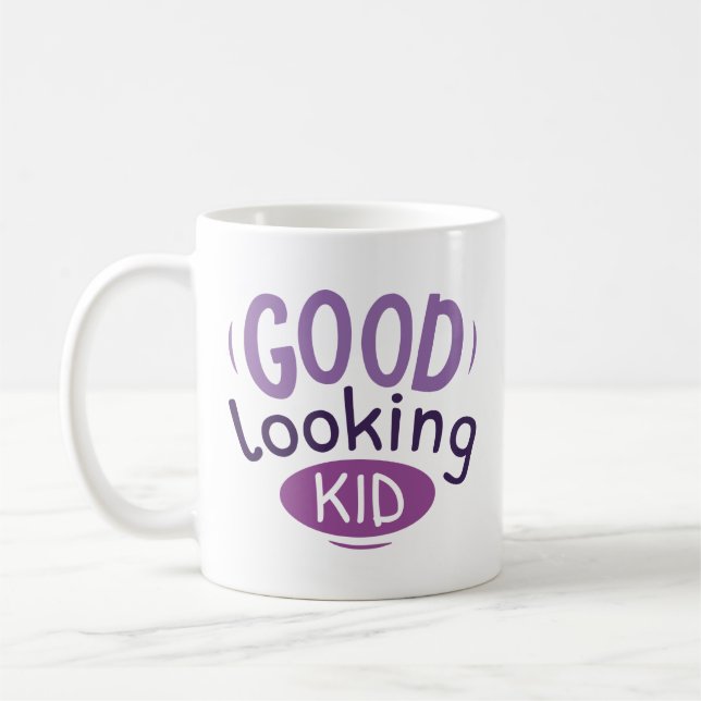 Good Looking Kid Coffee Mug (Left)