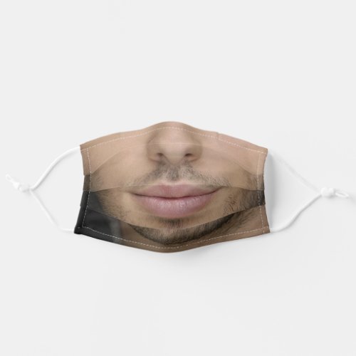 Good Looking Metro Man with Whisker Growth ZFJ Adult Cloth Face Mask