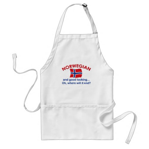 Good Looking Norwegian Adult Apron