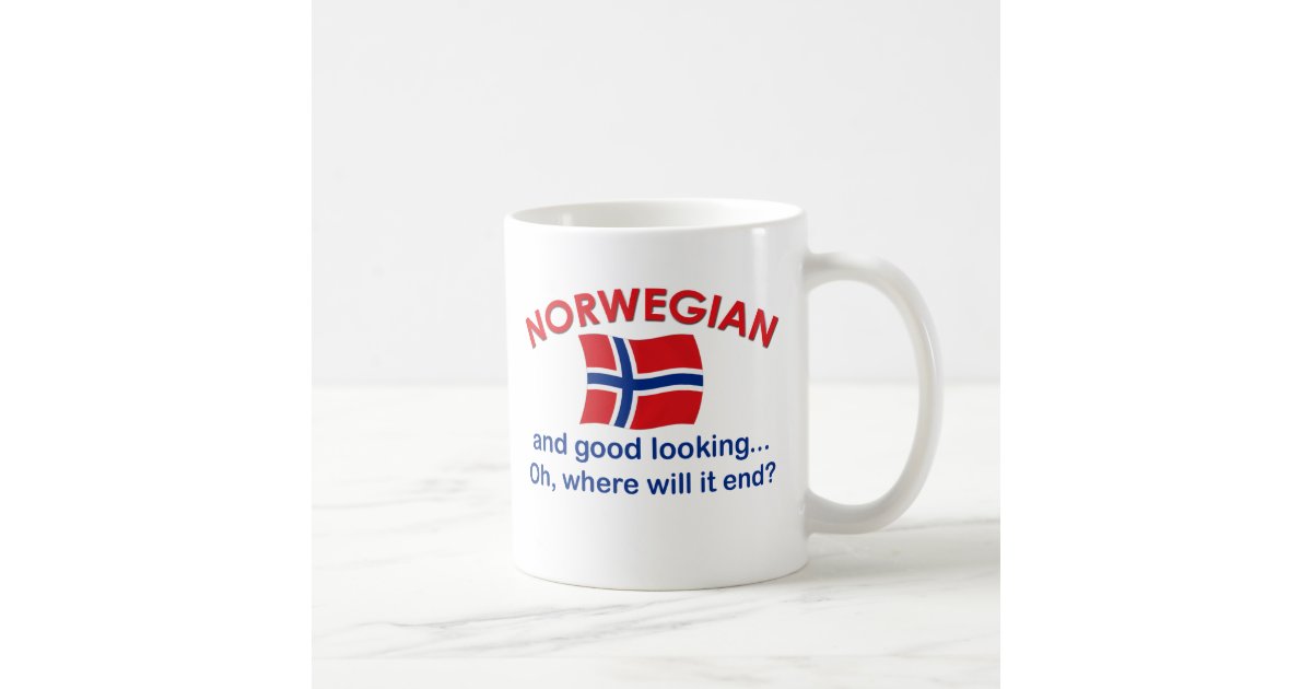 Good Looking Norwegian Coffee Mug | Zazzle