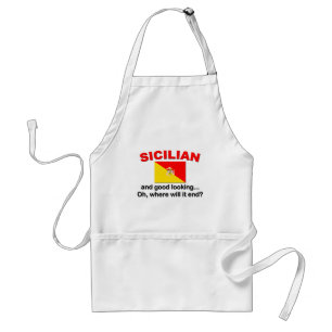 Good Looking Sicilian Adult Apron
